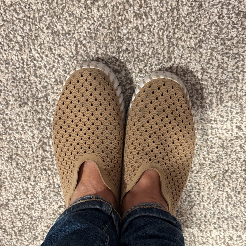 Ilse Jacobsen tan espadrilles size 37